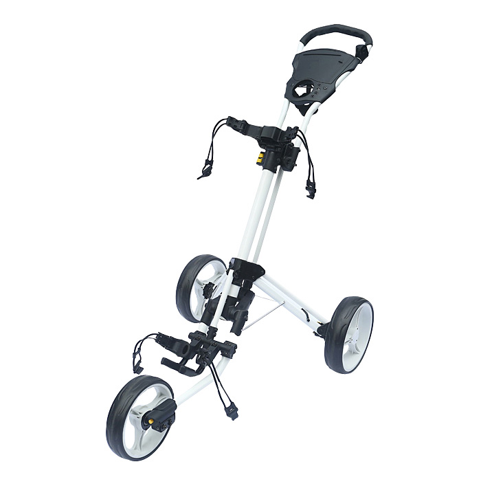 Easy Fold 3 Wheel Push Cart